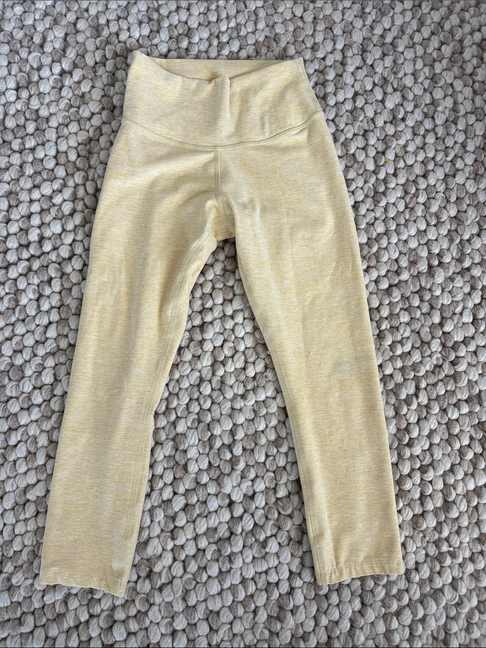ALOsoft High Waist Legging - Warm Butter - 21.5” inseam